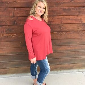 Cold Shoulder Tunic